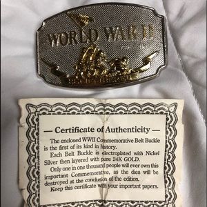 World War 2 Belt Buckle Collectable